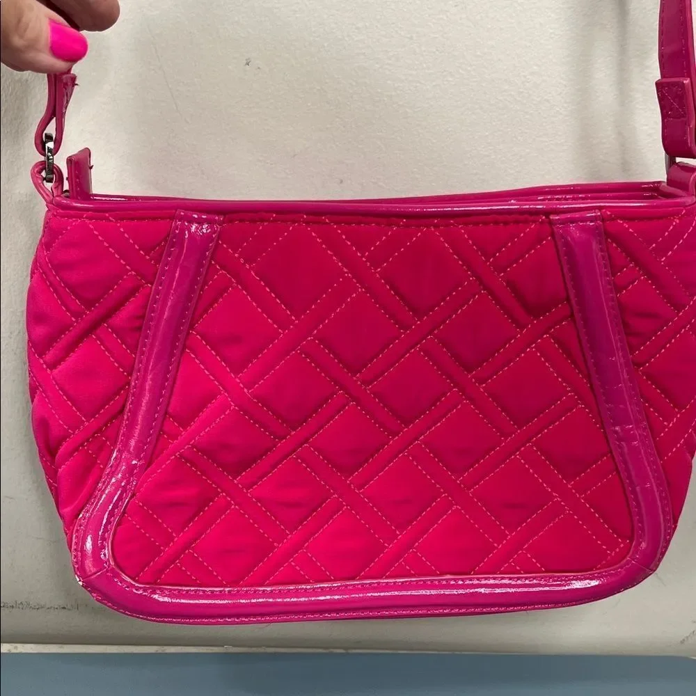 Vera Bradley Pink Quilted Crossbody Bag